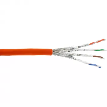 Cabo de instalação InLine Cat.7a PiMF 4x2x0,58 AWG23, 1200MHz, LSZH, 300m
