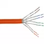 Cabo de instalação duplo InLine S/FTP PiMF Cat.7a AWG23 1200MHz, LSOH, 500m