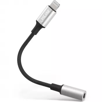 Cabo adaptador de áudio Lightning InLine 0,1 m