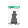 Adaptador de rede InLine IEC 60320 C14 para C7, entrada IEC de 3 polos para 2 polos