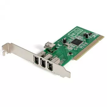Placa adaptadora FireWire StarTech.com PCI 1394a de 4 portas – 3 externas, 1 interna