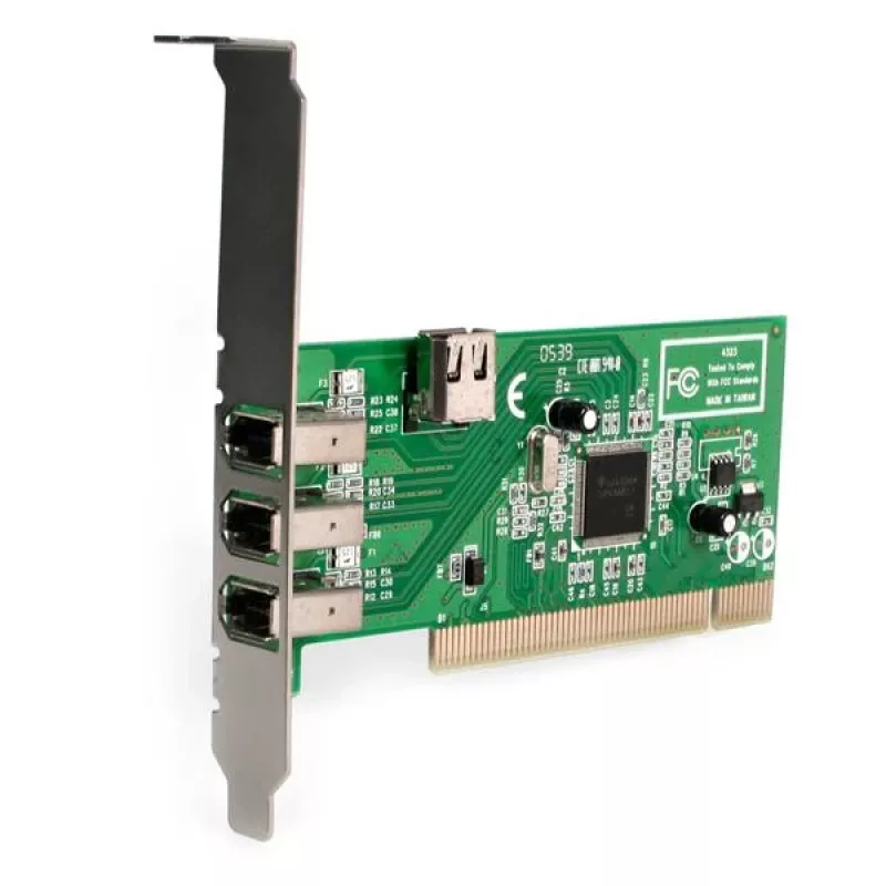 Placa adaptadora FireWire StarTech.com PCI 1394a de 4 portas – 3 externas, 1 interna