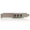 Placa adaptadora FireWire StarTech.com PCI 1394a de 4 portas – 3 externas, 1 interna