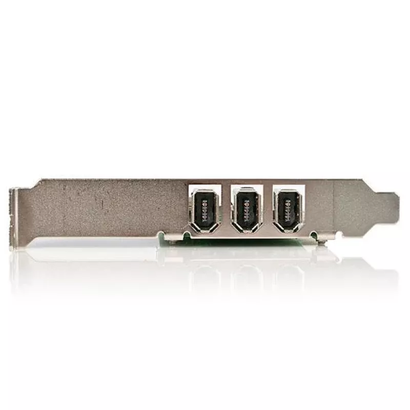 Placa adaptadora FireWire StarTech.com PCI 1394a de 4 portas – 3 externas, 1 interna
