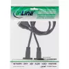 InLine chapa de slot USB-C para USB 3.2 painel frontal Key-A interno, 0,5 m