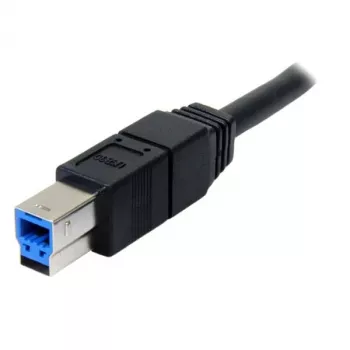 Cabo StarTech.com 3 m SuperSpeed USB 3.0 preto A para B - M/M