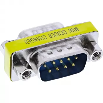 Adaptador série InLine DB9 macho / macho 32214