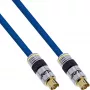 Cabo de vídeo S-VHS InLine Premium 4 pinos Mini-DIN macho/macho dourado 3 m