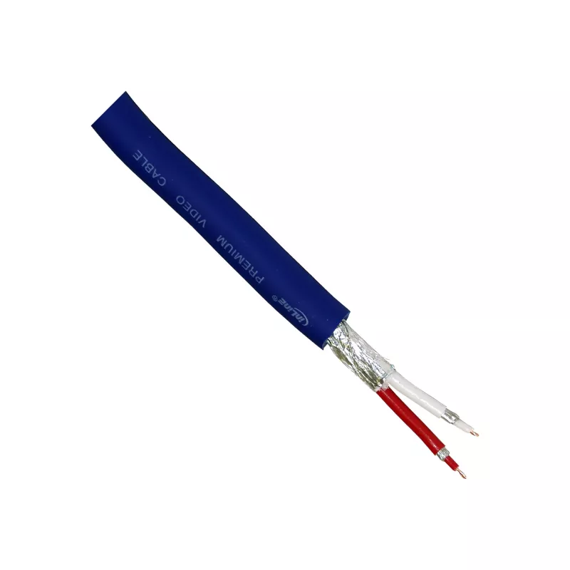 Cabo de vídeo S-VHS InLine Premium 4 pinos Mini-DIN macho/macho dourado 3 m