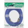 Cabo de áudio RCA InLine Premium 2x ficha RCA/ficha dourado 10 m