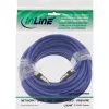Cabo de vídeo e áudio digital RCA InLine Premium ficha RCA/ficha dourado 20 m