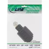 Adaptador de áudio ótico conector fêmea 3,5 mm / ficha Toslink InLine 89907
