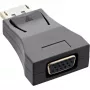 Conversor DisplayPort InLine, ficha DisplayPort / conector fêmea VGA, FullHD/60Hz