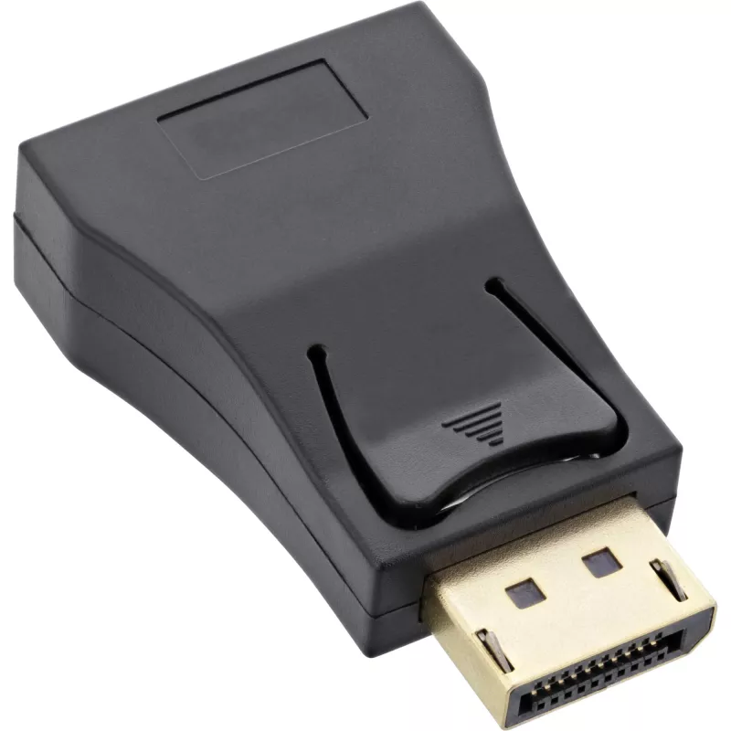 Conversor DisplayPort InLine, ficha DisplayPort / conector fêmea VGA, FullHD/60Hz