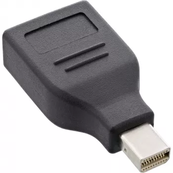 Conversor DisplayPort InLine, ficha mini DisplayPort / conector fêmea HDMI, FullHD/60Hz