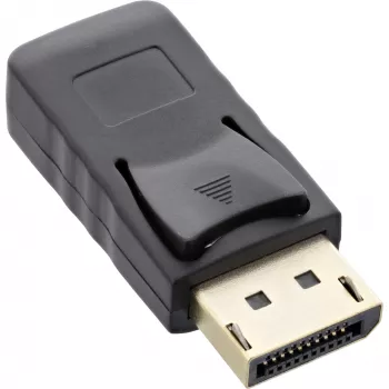 Adaptador DisplayPort InLine, macho DisplayPort / fêmea Mini DisplayPort, 4K/60Hz