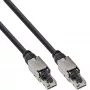 Cabo de rede InLine, U/UTP, Cat.6A, isento de halogéneos, cobre AWG23, preto 40 m