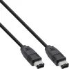 Cabo FireWire 400 1394 InLine 6 pinos ficha/ficha 1,8 m