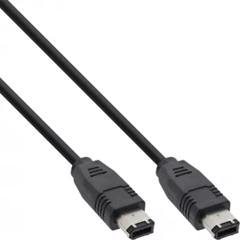 Cabo FireWire 400 1394 InLine 6 pinos ficha/ficha 1,8 m