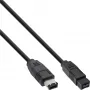Cabo FireWire 400 para 800 1394b InLine 6/9 pinos ficha 2 m