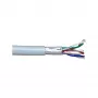 Cabo de rede InLine F/UTP Cat.5e AWG26 CCA PVC cinzento 100m