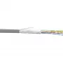Cabo de rede InLine SF/UTP Cat.5e AWG26 CCA PVC cinzento 100m