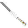 Cabo de rede InLine SF/UTP Cat.5e AWG26 CCA PVC cinzento 100m