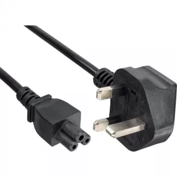 Cabo de alimentação InLine para portátil Inglaterra conector fêmea de 3 polos 2 m