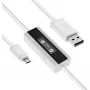 InLine USB Smart Control, multímetro, monitorização de carregamento