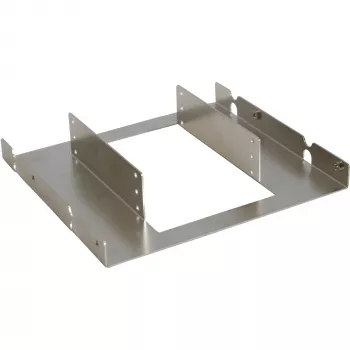 Conjunto de suportes InLine 3x HDD de 2,5 polegadas para tamanho de HDD de 5,25 polegadas suportes e parafusos