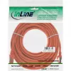 Cabo de rede patch InLine S/FTP PiMF Cat.6 250MHz PVC cobre laranja 20m