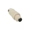 Adaptador de teclado InLine 5 pin DIN macho PS/2 fêmea 33949
