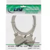 Cabo de impressora InLine bidirecional 25 pinos D-Sub para 36 pinos Centronics 2 m