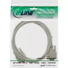 Cabo serial InLine DB9 macho/macho direto 3m
