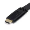 Cabo HDMI® de alta velocidade plano com Ethernet de 5 m StarTech.com – Cabo HDMI Ultra HD 4k x 2k – HDMI para HDMI M/M
