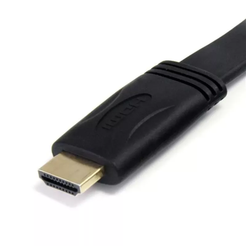 Cabo HDMI® de alta velocidade plano com Ethernet de 5 m StarTech.com – Cabo HDMI Ultra HD 4k x 2k – HDMI para HDMI M/M