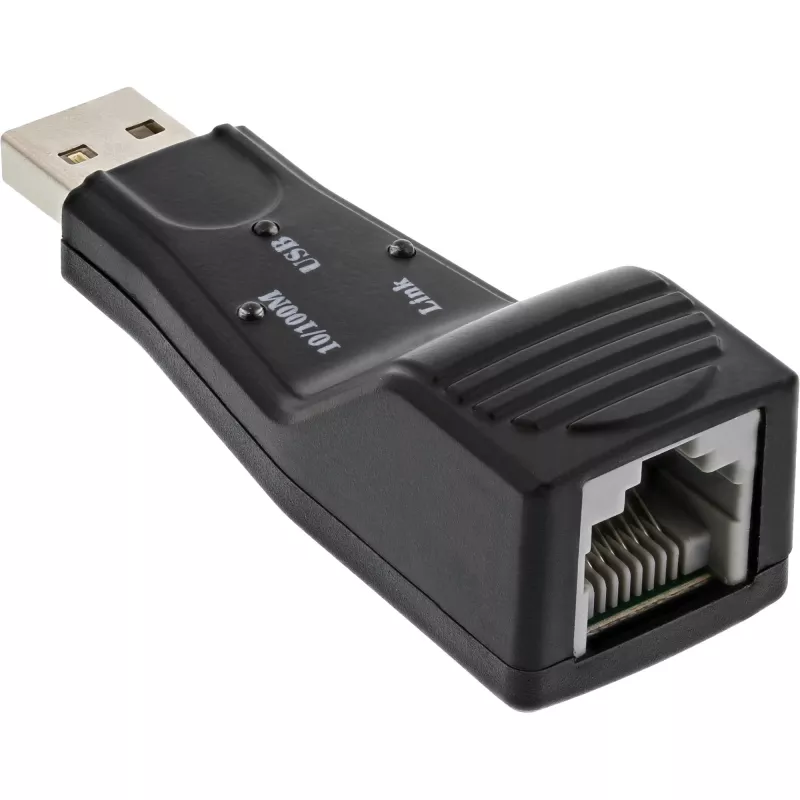 InLine adaptador de rede USB 2.0 10 / 100Mbit