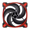 ARCTIC BioniX P140 (vermelho) – Ventoinha gaming de 140 mm otimizada para pressão com PWM PST