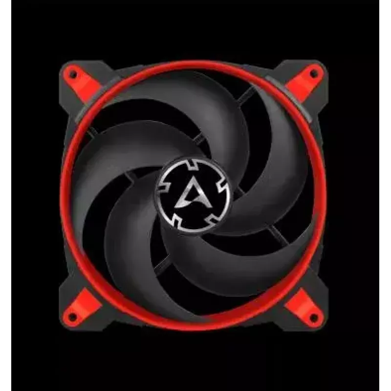 ARCTIC BioniX P140 (vermelho) – Ventoinha gaming de 140 mm otimizada para pressão com PWM PST