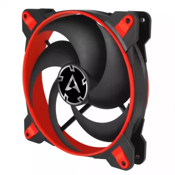ARCTIC BioniX P140 (vermelho) – Ventoinha gaming de 140 mm otimizada para pressão com PWM PST