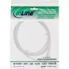 Cabo de extensão DC InLine, ficha/conector fêmea DC 4,0x1,7mm, AWG 18, branco 2m