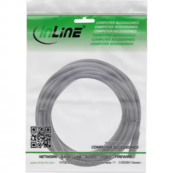Cabo de extensão DC InLine, ficha/conector fêmea DC 3,5x1,35mm, AWG 18, preto 3m