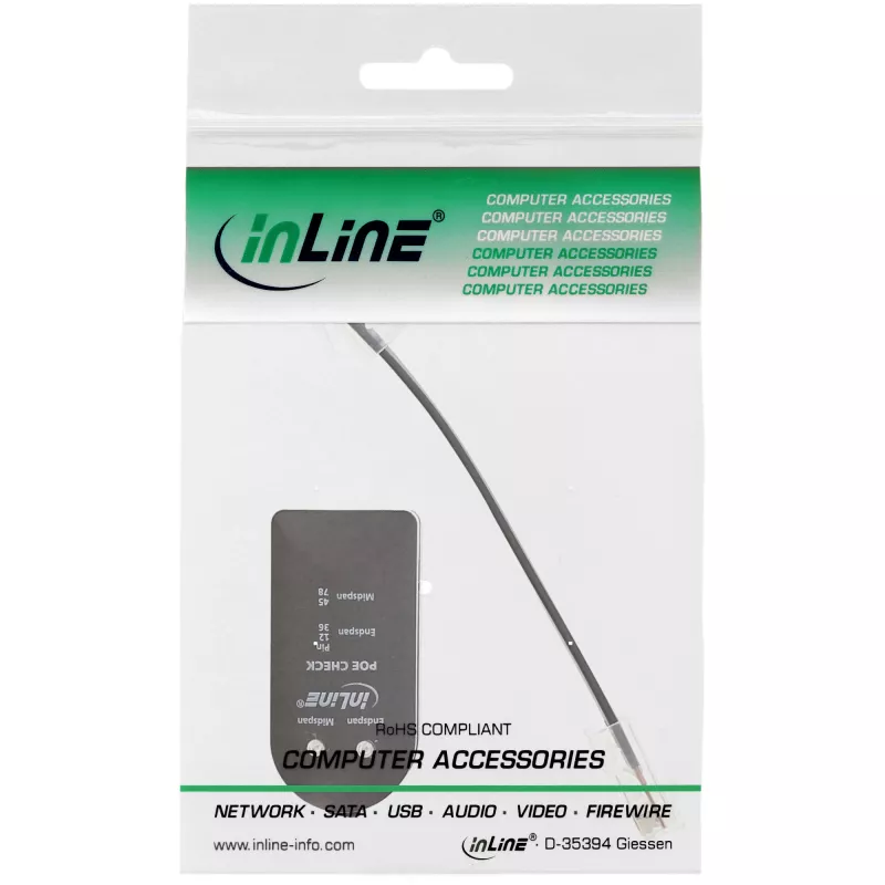Testador PoE / PoE+ InLine 79999I