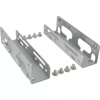 Suportes de calha de montagem InLine para discos de 3,5 polegadas 59959