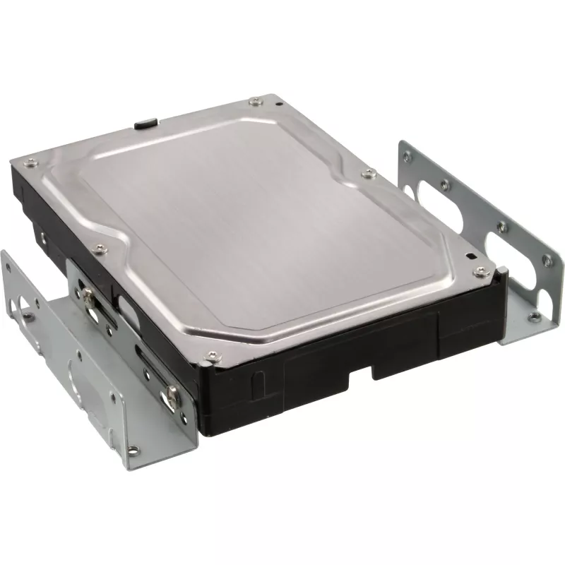 Suportes de calha de montagem InLine para discos de 3,5 polegadas 59959