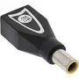 Ficha com interruptor InLine M11 (20V) para fonte de alimentação universal 90W / 120W preto