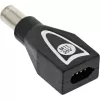 Ficha com interruptor InLine M11 (20V) para fonte de alimentação universal 90W / 120W preto