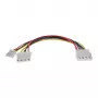 Cabo de alimentação interno em Y InLine 1x Molex 5,25 polegadas / 1x Molex 5,25 polegadas + 1x Floppy 3,5 polegadas