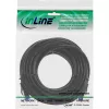 Cabo de rede InLine, Cat.6A, S/FTP, TPE flexível, preto, 15 m