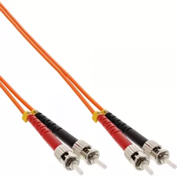 Cabo de fibra ótica duplex InLine ST/ST 50/125µm OM2 3m
